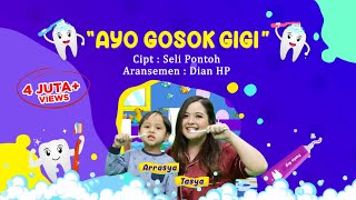 Tasya amp Arrasya  Ayo Gosok Gigi  Official Music Video [upl. by Annoet]