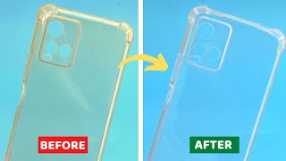 How to Clear a Phone Case that Turned Yellow With Baking Soda amp Toothpaste [upl. by Vrablik915]