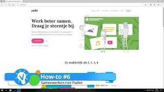 Howto 6 Samenwerken met Padlet [upl. by Lotsirb]