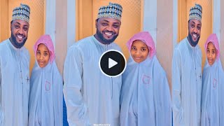 Ficaccan Jarumi Adam A Zango Tare Da Yarinyar Da Akayi Film Din Basma Da Ita Bayan Ta Girma [upl. by Nellac]