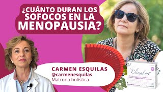 🔥 SOFOCOS en la MENOPAUSIA 🥵 ¿Cuánto duran y cómo aliviarlos 🌷 [upl. by Enad]