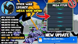 NEW  Stick war Legacy Mod Menu V20235201 Terbaru 2024  Free Key amp No Password [upl. by Wiencke]