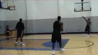 3pt Contest  Gilbert Arenas vs DeShawn Stevenson [upl. by Emirak972]