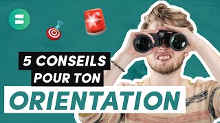 5 conseils pour BIEN TORIENTER AU LYCÉE  Orientation Lycée 👣 [upl. by Varian]