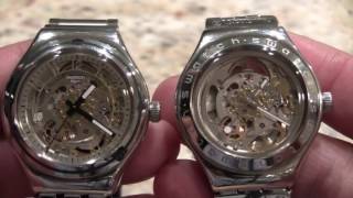 Swatch Irony Automatic Review YAS100G YAS403 YAS112G [upl. by Kumar]