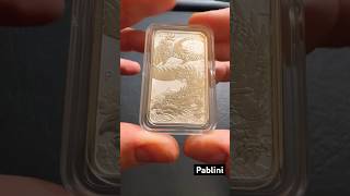 Moneda onza plata dragon 2023 rectangular Perth mint pablini coin bullion gold monedasdeplata [upl. by Led]