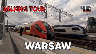 Warsaw Poland Walking Tour 4k  OCHOTA AND WOLA  GoPro Hero 11 BLACK FOOTAGE [upl. by Hindu639]