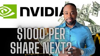 NVIDIA IS CLOSING IN ON 1000 [upl. by Liane]