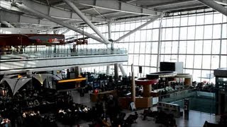 A Short Tour of London Heathrow Airport Terminal 5 [upl. by Dnomra]