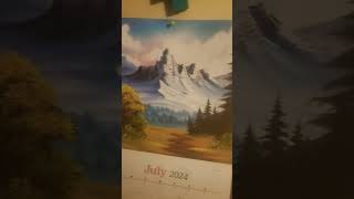 Bob Ross Calendar [upl. by Rafa839]