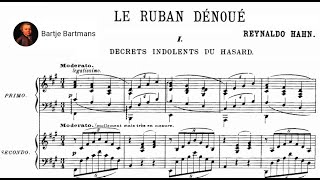 Reynaldo Hahn  Le ruban dénoué for two pianos 1915 [upl. by Derdlim]