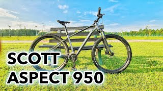 ¿La mejor bicicleta para principiantes Análisis completo de la SCOTT ASPECT 950 [upl. by Yardna955]