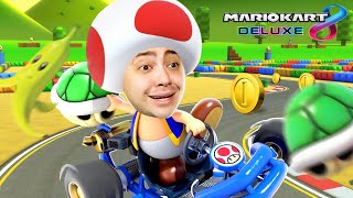 alanzoka jogando Mario Kart com os amigos [upl. by Onibag]