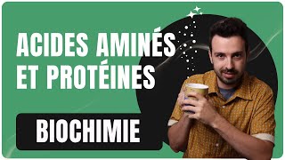 LICENCES LAS  PASS  🧬Acides aminés peptides et protéines Streamcours [upl. by Aramahs]