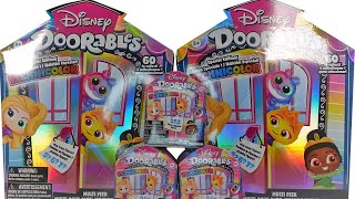 Disney Doorables Technicolor Series 11 Technicolor Multi Peek and Mini Peek Pack Unboxing Review [upl. by Addi288]