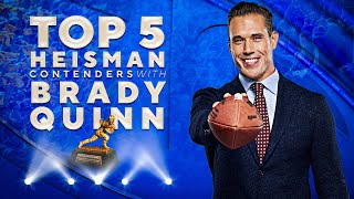 The Top 5 Heisman Contenders RIGHT NOW in college football  CBS Sports [upl. by Odlanyer]