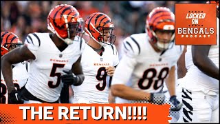 Joe Burrows BACK Instant Reaction to Bengals Preseason Opener [upl. by Reckford]