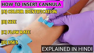 IV cannulation Technique In Hindi  Intravenous Cannula Urdu Iv Cannula Explained In Hindi [upl. by Gerhardt202]