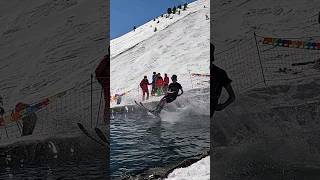 Summer Vibe  Water Slide Challenge Grimentz 11 skiing ski switzerland suisse schweiz snow [upl. by Griffin66]