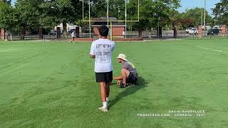 DAVID RODRIGUEZ Ray Guy Prokickercom KICKER Georgia Class of 2027 [upl. by Bury]