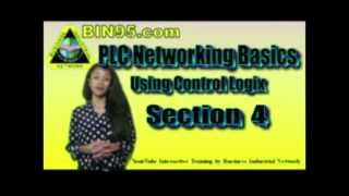 PLC Networking Basics Controllogix 4 of 4 [upl. by Atilegna]