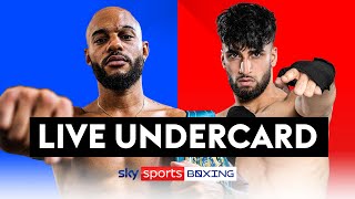 LIVE BOXING Franck Petitjean vs Adam Azim  Live Undercard [upl. by Akimert936]