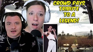 RIP FREDDIE quotGreen Day Crowd Singing Bohemian Rhapsody Hyde Park 2017quot Reaction [upl. by Alaunnoif]