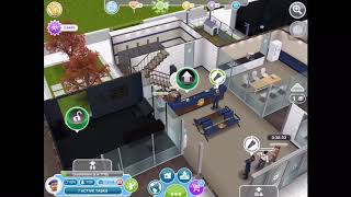 How to build a workstation at a profession workplace  sims Freeplay [upl. by Gnilrits]