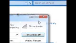 CARA MENGAKTIFKAN WIFI DI WINDOWS 7 [upl. by Margie]