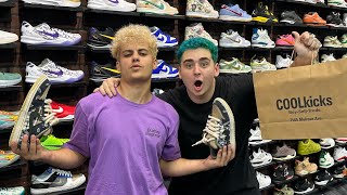 FAZE CLAN Go Shopping for Sneakers at CoolKicks [upl. by Donoghue]