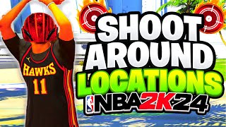 The BEST JUMPSHOTS for EVERY THREE POINT RATING  HEIGHT in NBA 2K24 [upl. by Mikiso]