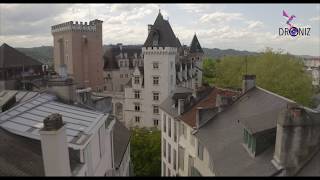 7 PAU BY DRONE LA PYRENEENNE EN CONFINEMENT [upl. by Neladgam712]