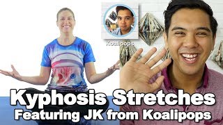 Kyphosis or Dowagers Hump Stretches amp Exercises  Ask Doctor Jo [upl. by Leann375]