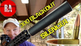 300 Blackout Silencer Subsonic vs Supersonic Ammo [upl. by Neely629]