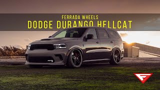 2021 Bagged Durango Hellcat  Ferrada Wheels CM1 [upl. by Shir]