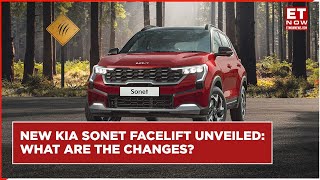 Kia Sonet Gets A Facelift Features Price amp Specifications  Kia Sonet  Kia Sonet Facelift [upl. by Licht314]