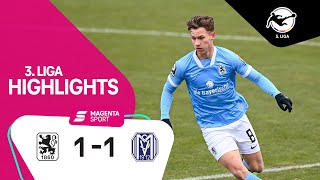 TSV 1860 München  SV Meppen  20 Spieltag 20202021  MAGENTA SPORT [upl. by Yablon]