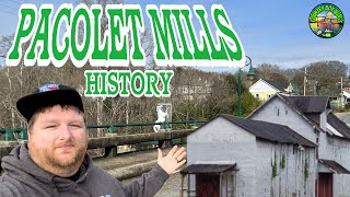 VISITING A SMALL FORGOTTEN SOUTH CAROLINA MILL VILLAGE  HISTORY OF PACOLET SC [upl. by Buckley]