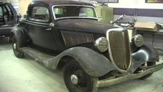 34 Ford 3 window barn find [upl. by Reeba748]