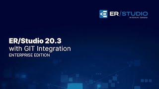 ERStudio Enterprise Team Server 203 New Git Integration Features [upl. by Hanae]