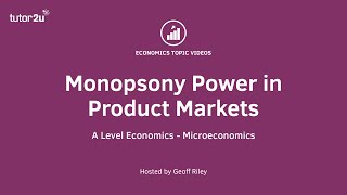 Monopsony Power in Markets I A Level and IB Economics [upl. by Cohbert]