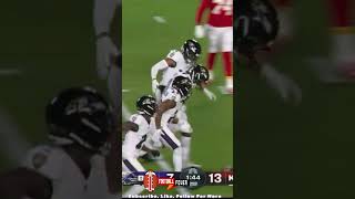 Cant Miss Interception Patrick Mahomes picked off by Ravens Defense [upl. by Greeley]