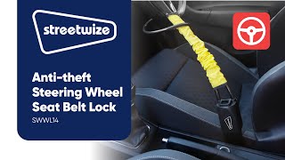 Antitheft Steering Wheel Seat Belt Lock  SWWL14 [upl. by Bradstreet]