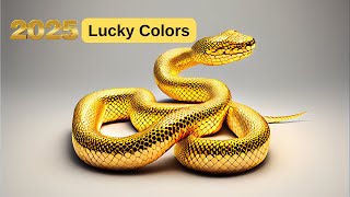 Lucky Colors for the Year of the Wood Snake 2025 Chinese Zodiac Fashion Tips [upl. by Adnalram]