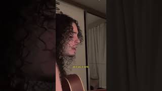 morena  vitor kley 💜 cover acustico [upl. by Gardal]