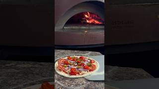 Skilled pizza chefDough transitions pizza foodtruck pizza streetfood [upl. by Yornek401]