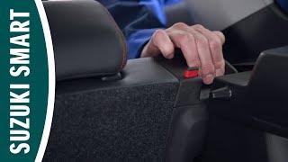 How To Fold Your Rear Seats  Get Suzuki Smart  Suzuki UK [upl. by Sion]