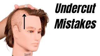 The Biggest Undercut Haircut Mistakes  TheSalonGuy [upl. by Annekahs]