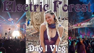 Electric Forest Music Festival 2023  Day 1 Vlog  Wandering the Forest amp Odesza [upl. by Inavoy790]