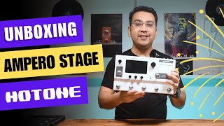 Unboxing de Hotone Ampero II Stage CÓMO ES REALMENTE [upl. by Ahsiliw]